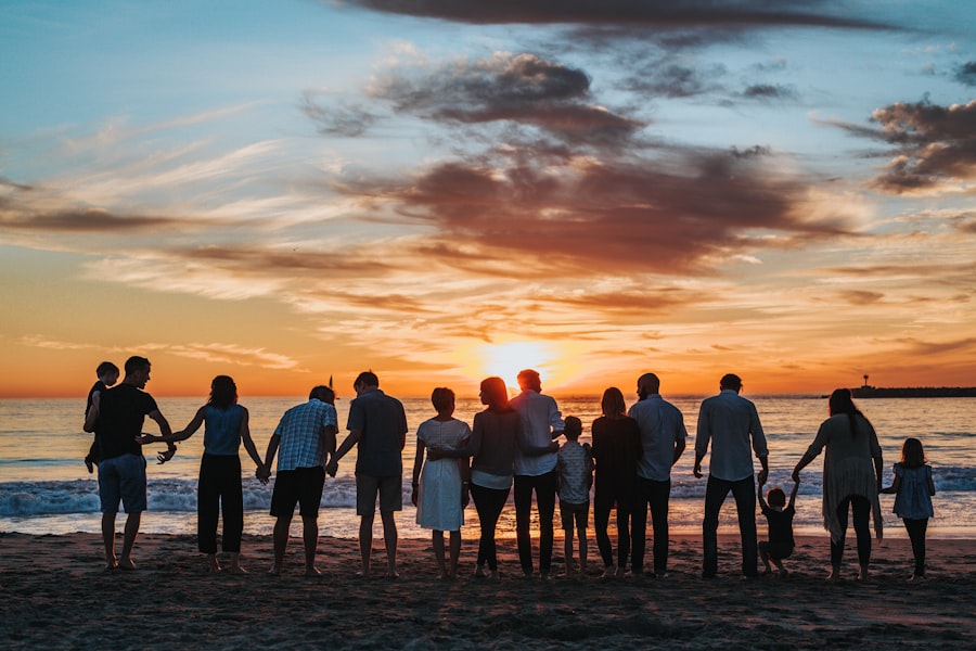 Families supporting one another in the community